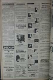 Página do jornal Correio do Ceará de abril de 1976