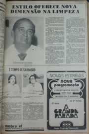 Página do jornal Correio do Ceará de abril de 1976