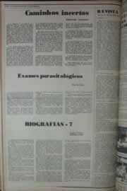 Página do jornal Correio do Ceará de abril de 1976