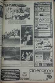 Página do jornal Correio do Ceará de abril de 1976