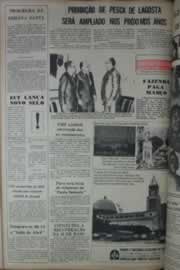 Página do jornal Correio do Ceará de abril de 1976