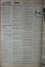 Página do jornal Correio do Ceará de abril de 1976