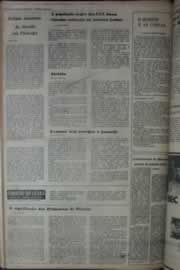 Página do jornal Correio do Ceará de abril de 1976