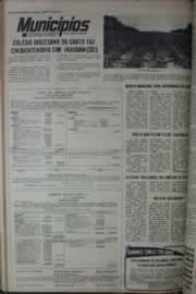 Página do jornal Correio do Ceará de abril de 1976