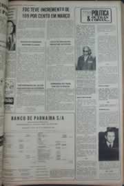 Página do jornal Correio do Ceará de abril de 1976