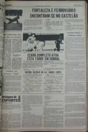 Página do jornal Correio do Ceará de abril de 1976