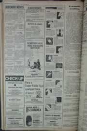 Página do jornal Correio do Ceará de abril de 1976