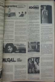 Página do jornal Correio do Ceará de abril de 1976