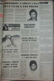 Página do jornal Correio do Ceará de abril de 1976