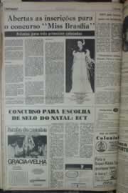 Página do jornal Correio do Ceará de abril de 1976