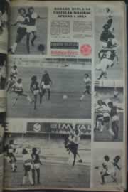 Página do jornal Correio do Ceará de abril de 1976