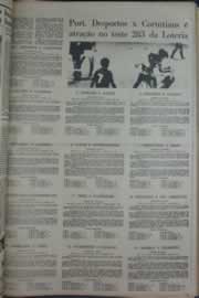 Página do jornal Correio do Ceará de abril de 1976