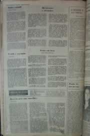 Página do jornal Correio do Ceará de abril de 1976