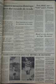Página do jornal Correio do Ceará de abril de 1976