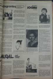 Página do jornal Correio do Ceará de abril de 1976