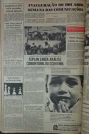 Página do jornal Correio do Ceará de abril de 1976