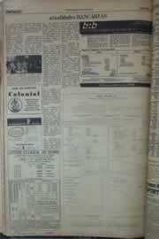 Página do jornal Correio do Ceará de abril de 1976