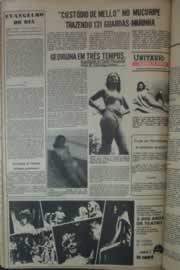 Página do jornal Correio do Ceará de abril de 1976