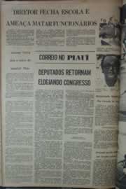 Página do jornal Correio do Ceará de abril de 1976