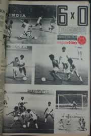 Página do jornal Correio do Ceará de abril de 1976