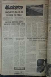 Página do jornal Correio do Ceará de abril de 1976