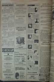 Página do jornal Correio do Ceará de abril de 1976