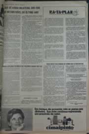 Página do jornal Correio do Ceará de abril de 1976