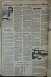 Página do jornal Correio do Ceará de abril de 1976