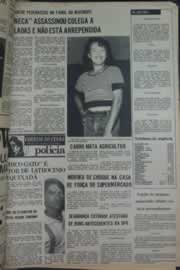 Página do jornal Correio do Ceará de abril de 1976