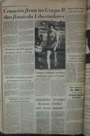 Página do jornal Correio do Ceará de abril de 1976