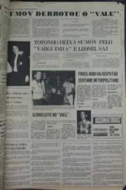 Página do jornal Correio do Ceará de abril de 1976