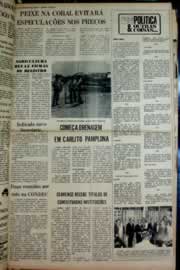 Página do jornal Correio do Ceará de maio de 1976