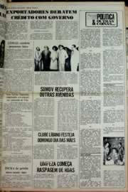 Página do jornal Correio do Ceará de maio de 1976