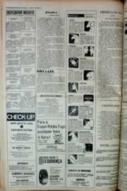 Página do jornal Correio do Ceará de maio de 1976
