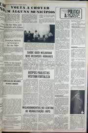 Página do jornal Correio do Ceará de maio de 1976
