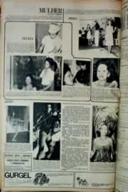 Página do jornal Correio do Ceará de maio de 1976