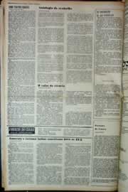 Página do jornal Correio do Ceará de maio de 1976