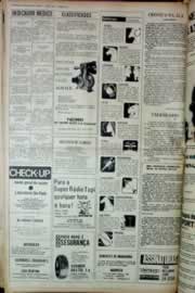 Página do jornal Correio do Ceará de maio de 1976