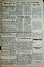 Página do jornal Correio do Ceará de maio de 1976