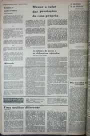 Página do jornal Correio do Ceará de maio de 1976