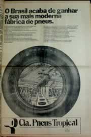 Página do jornal Correio do Ceará de maio de 1976