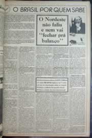 Página do jornal Correio do Ceará de maio de 1976