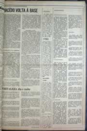 Página do jornal Correio do Ceará de maio de 1976
