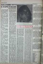 Página do jornal Correio do Ceará de maio de 1976