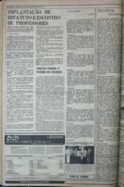 Página do jornal Correio do Ceará de maio de 1976