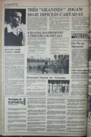 Página do jornal Correio do Ceará de maio de 1976