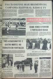 Página do jornal Correio do Ceará de maio de 1976