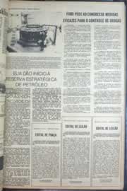Página do jornal Correio do Ceará de maio de 1976