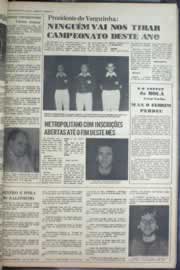 Página do jornal Correio do Ceará de maio de 1976