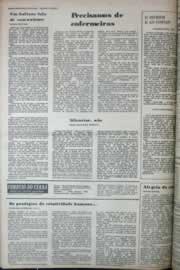 Página do jornal Correio do Ceará de maio de 1976